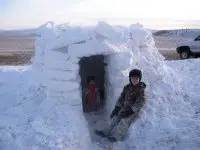 snowfortbuildingkids