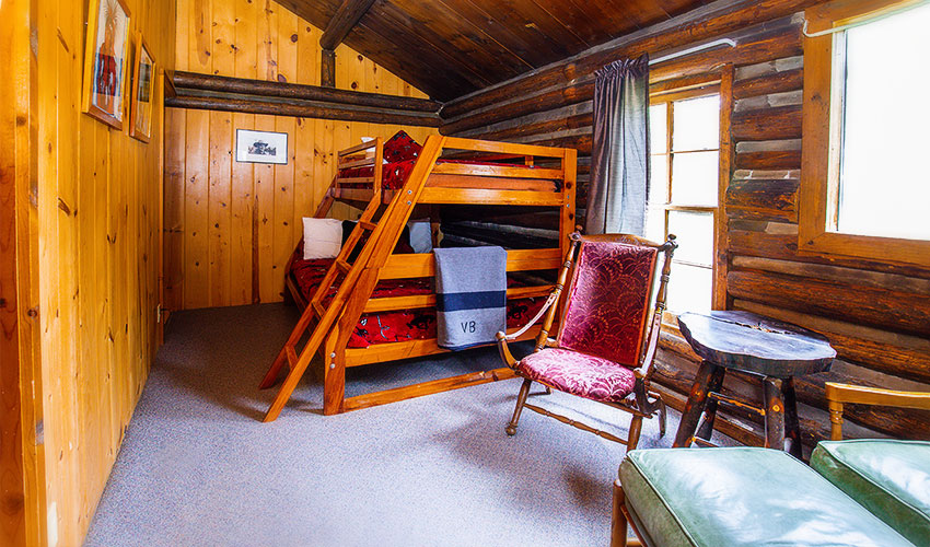 Cabin with bunk