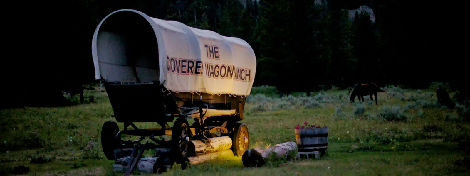 Wagon at Covered Wagon Ranch